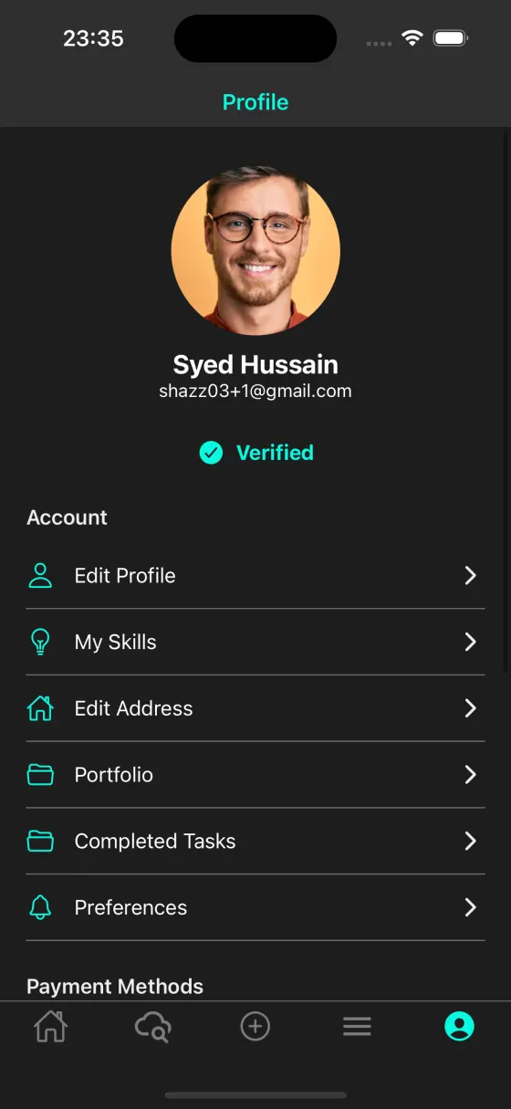 Taysir app screen 3