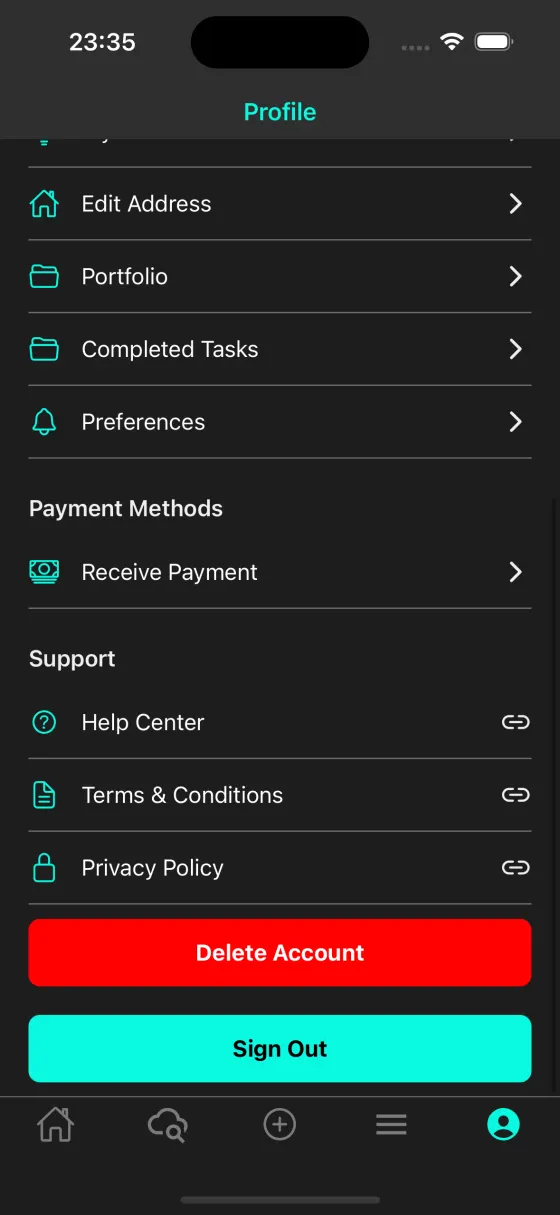 Taysir app screen 5